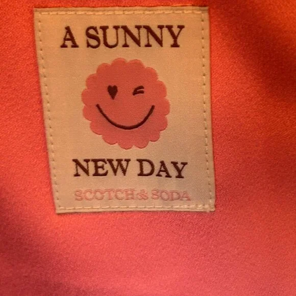 Scotch and Soda Light Pink Single Breasted Women's Blazer size 12/152 Barbiecore - Picture 11 of 13